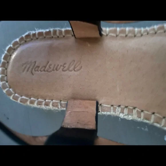 Madewell Black Espadrille Sandals - Picture 3 of 7